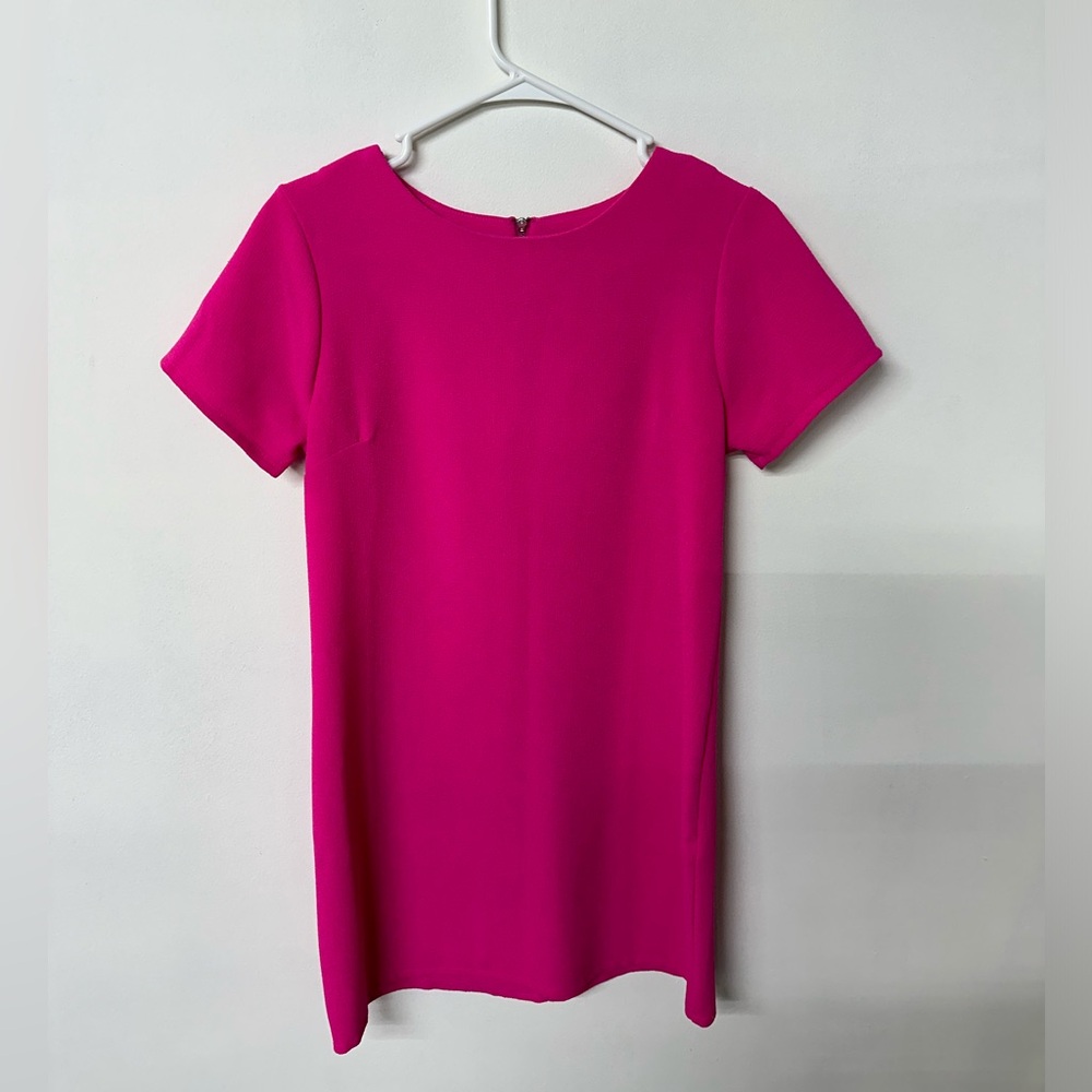 Hot pink mini dress. Size x small.